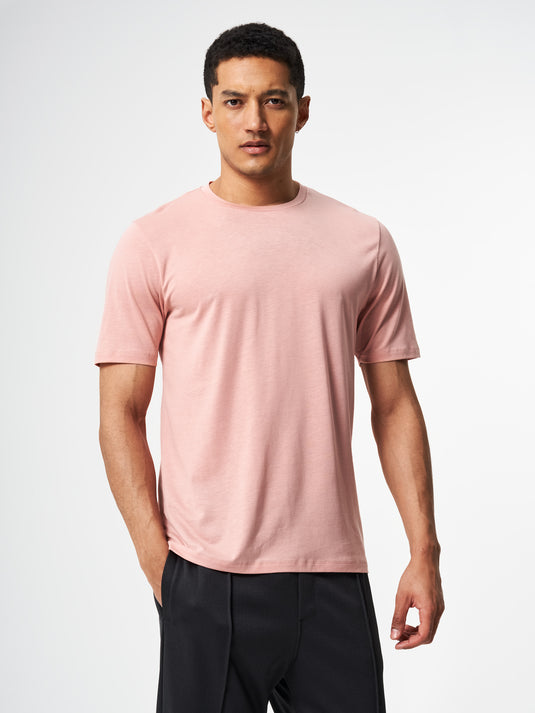 Pinqponq T-Shirt TENCEL™ - Wooden Pink (Male) Letzter Tag