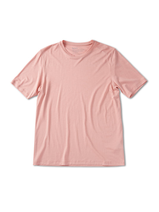Pinqponq T-Shirt TENCEL™ - Wooden Pink (Male) Letzter Tag