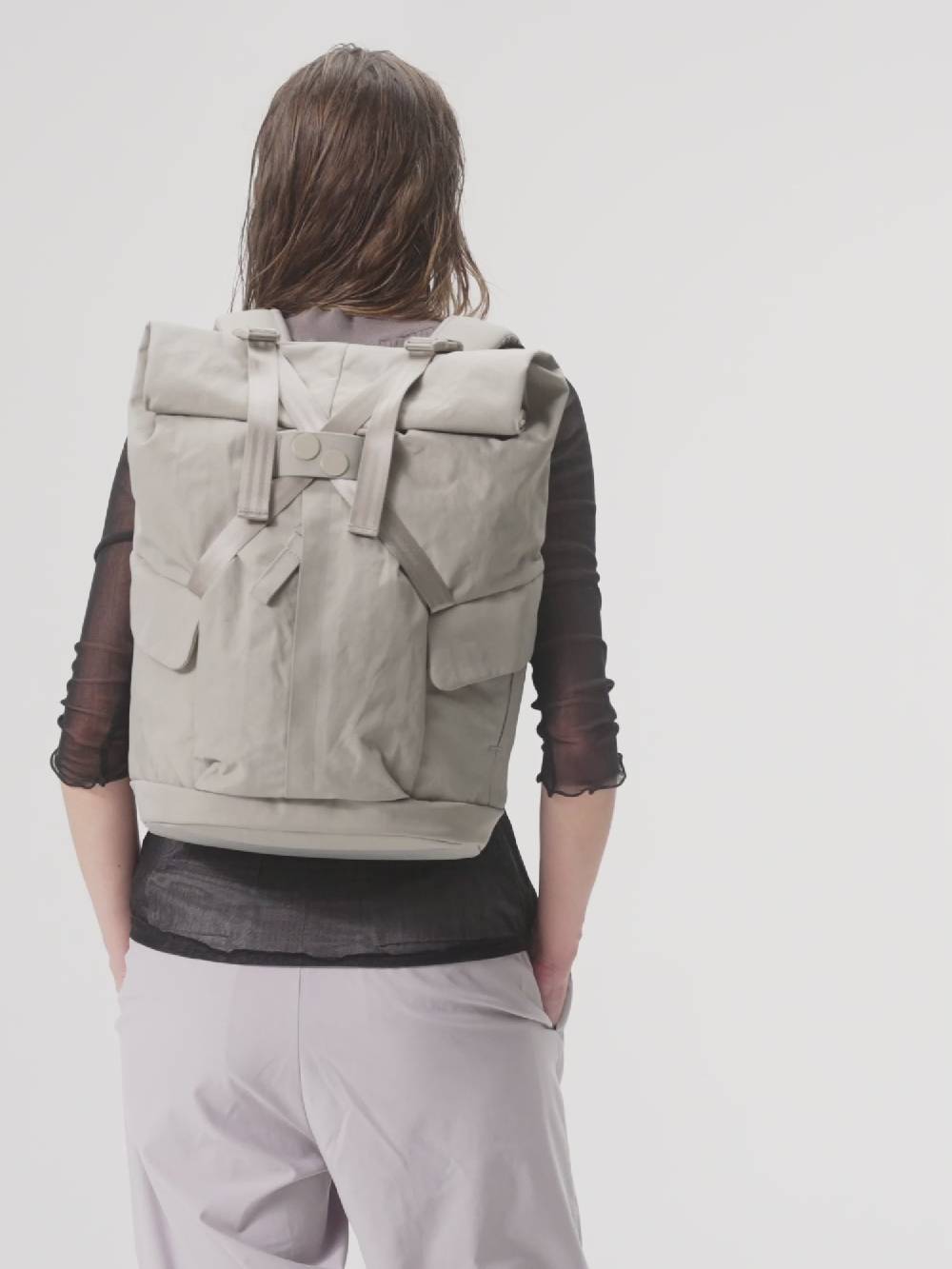 Pinqponq Kross - Crinkle Taupe Flash Sale