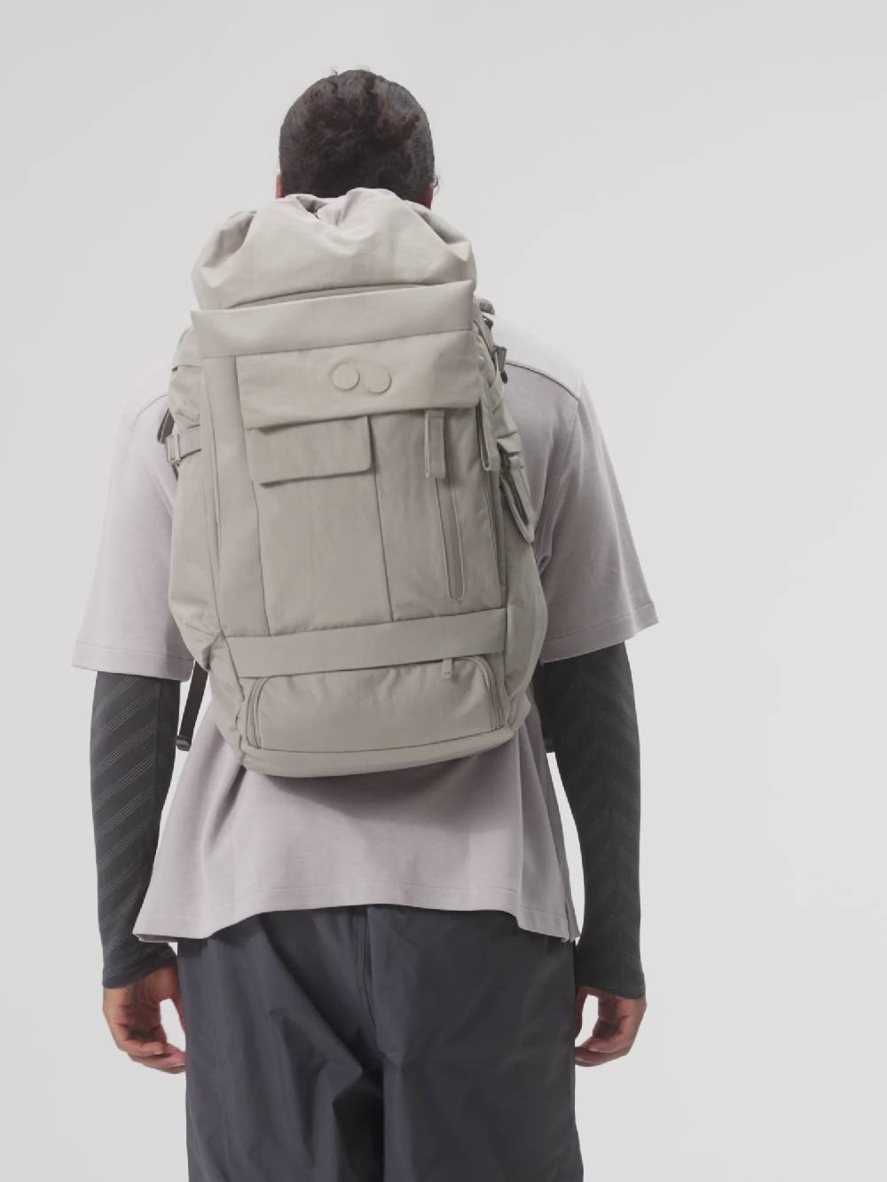 Pinqponq Blok Large - Crinkle Taupe Online Outlet