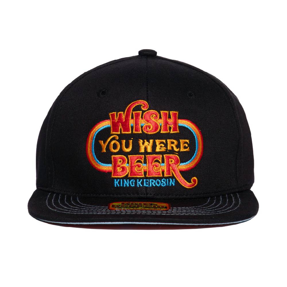 Queen Kerosin Flatbrim Cap «Wish You Were Beer» Neuheiten