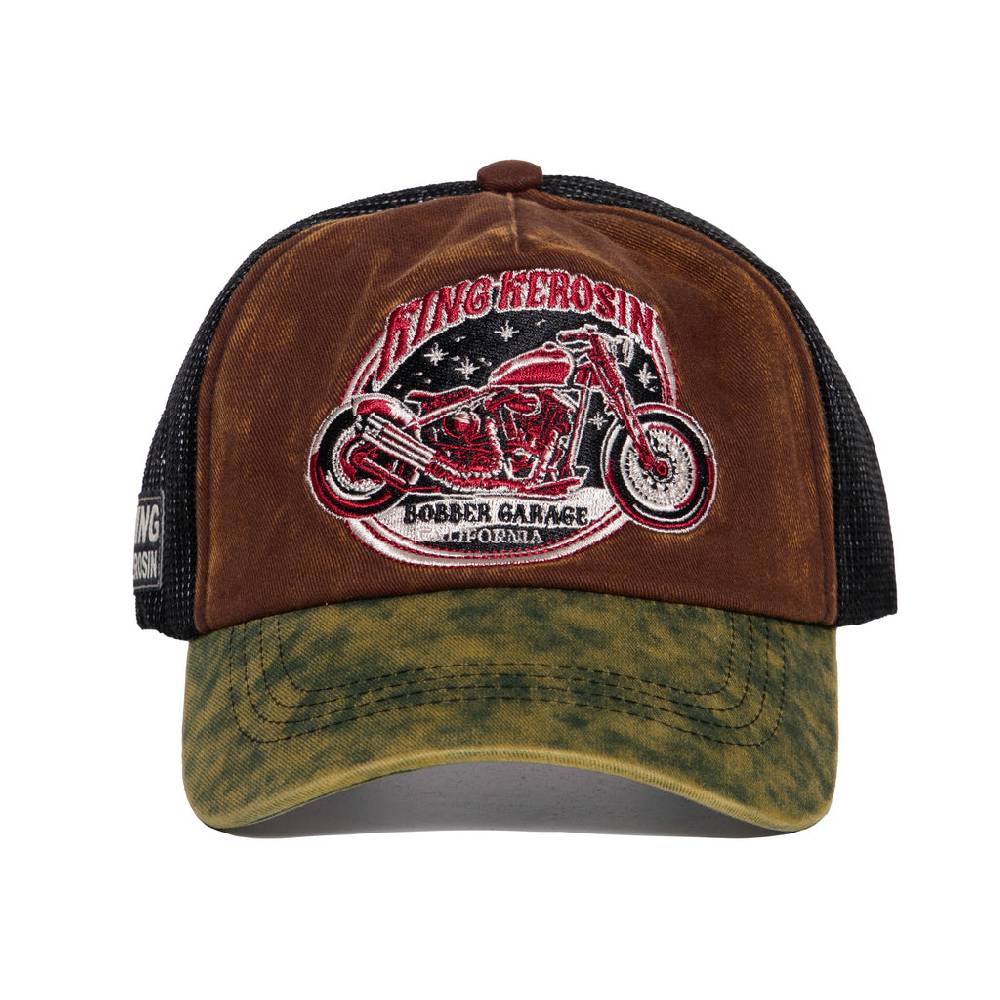 Queen Kerosin Trucker Cap «Bobber Garage» Saisonale Angebote