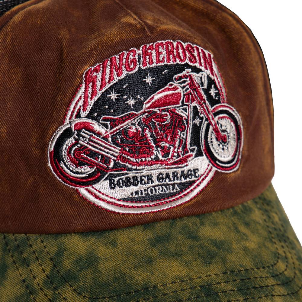 Queen Kerosin Trucker Cap «Bobber Garage» Saisonale Angebote