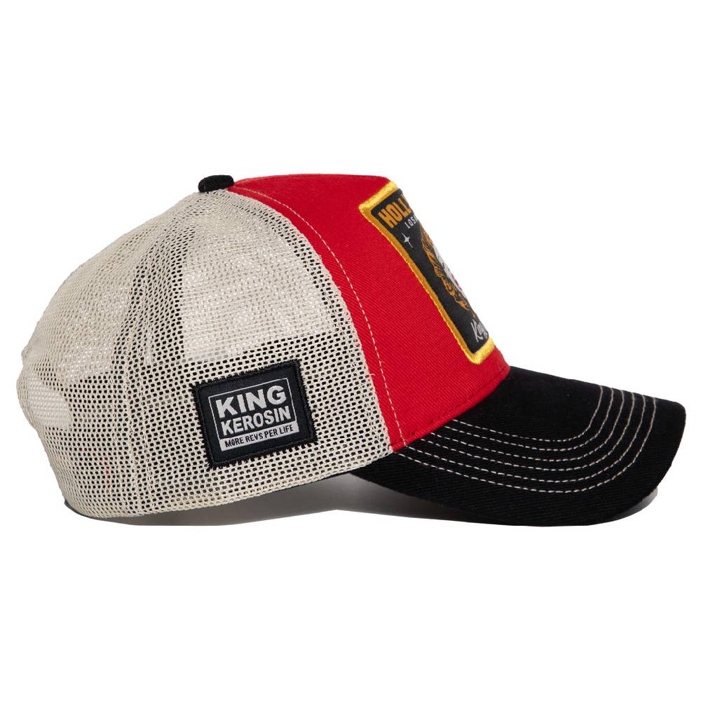 Queen Kerosin Trucker Cap «Hollywood» Räumungsverkauf