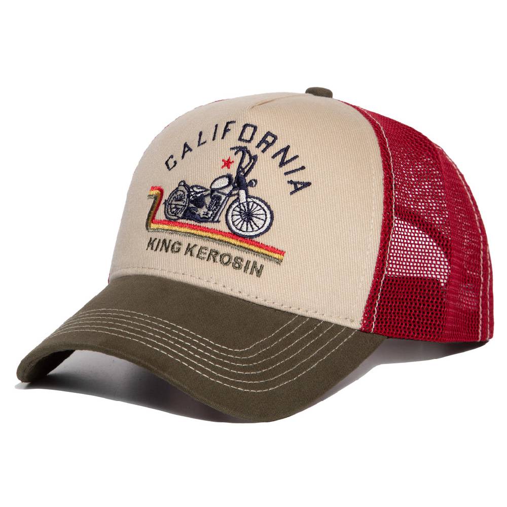 Queen Kerosin Trucker Cap «California» Kauf eins, bekomm eins gratis