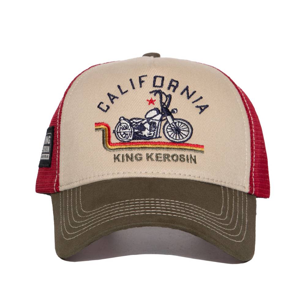 Queen Kerosin Trucker Cap «California» Kauf eins, bekomm eins gratis