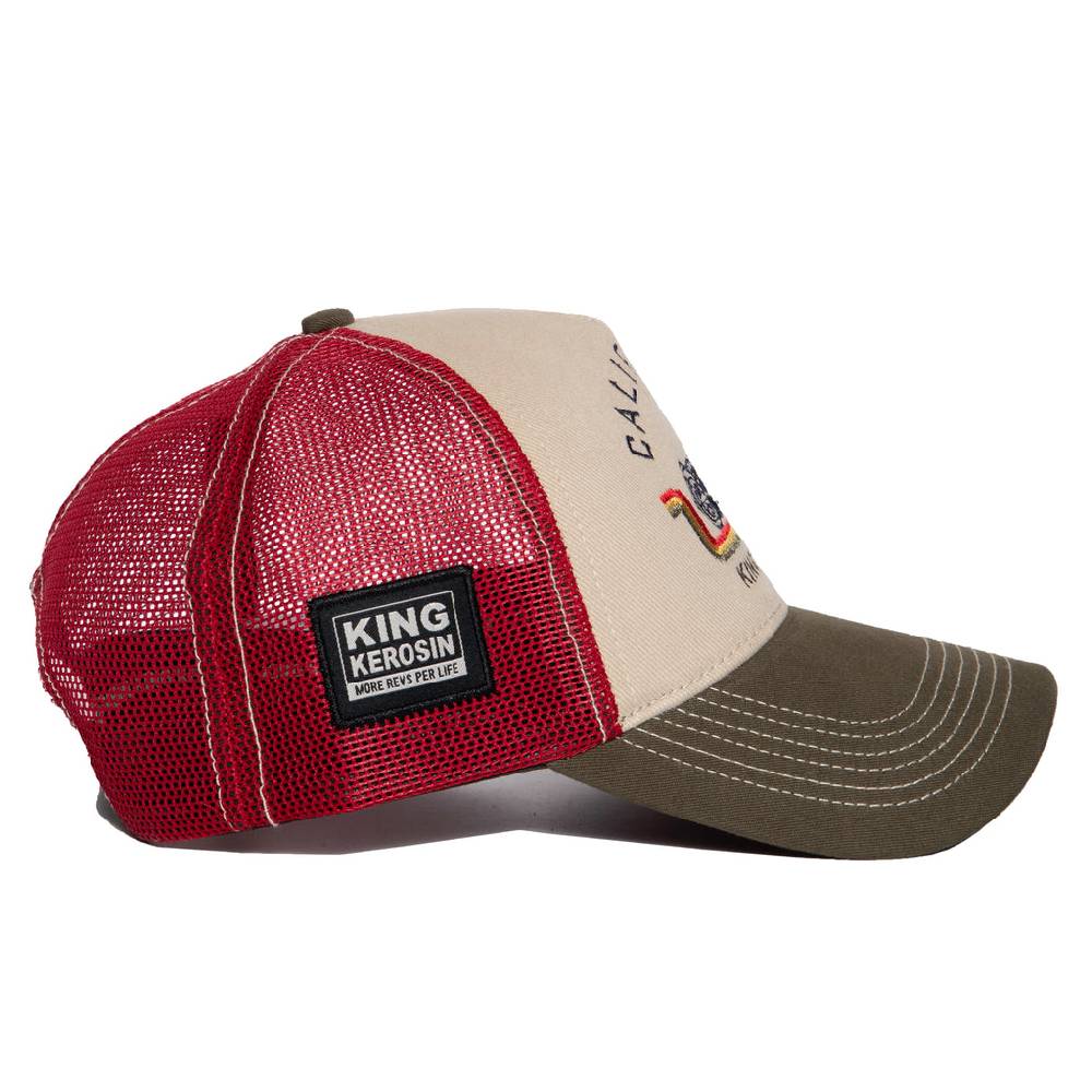 Queen Kerosin Trucker Cap «California» Kauf eins, bekomm eins gratis