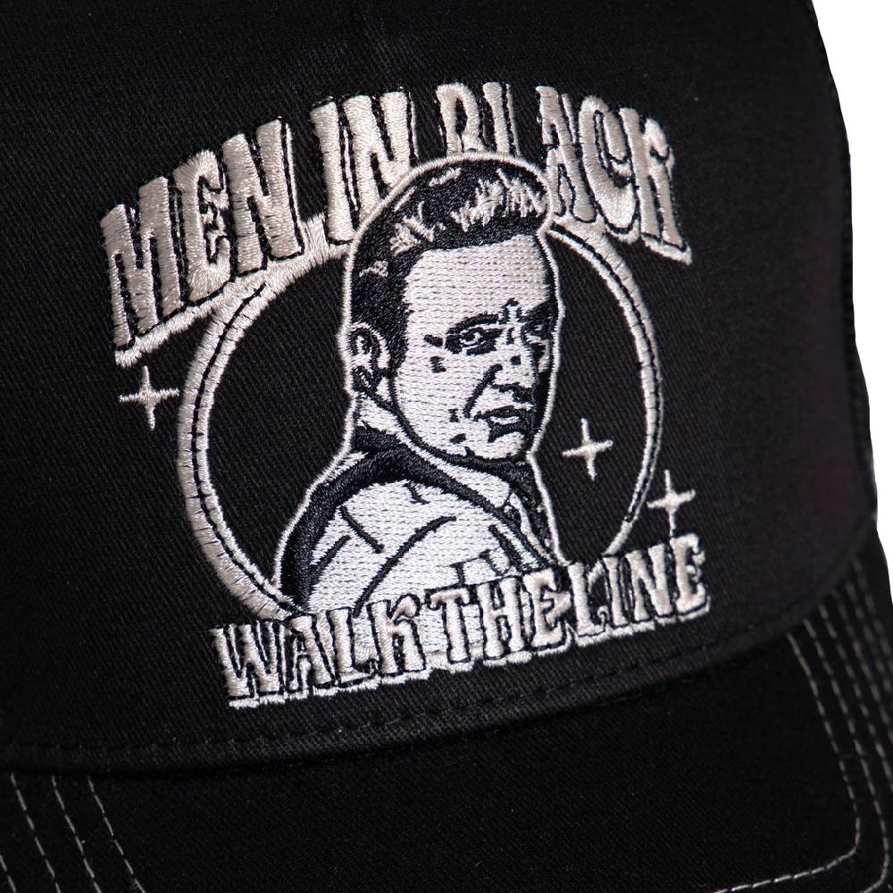 Queen Kerosin Trucker Cap «Man in Black» VIP-Rabatte