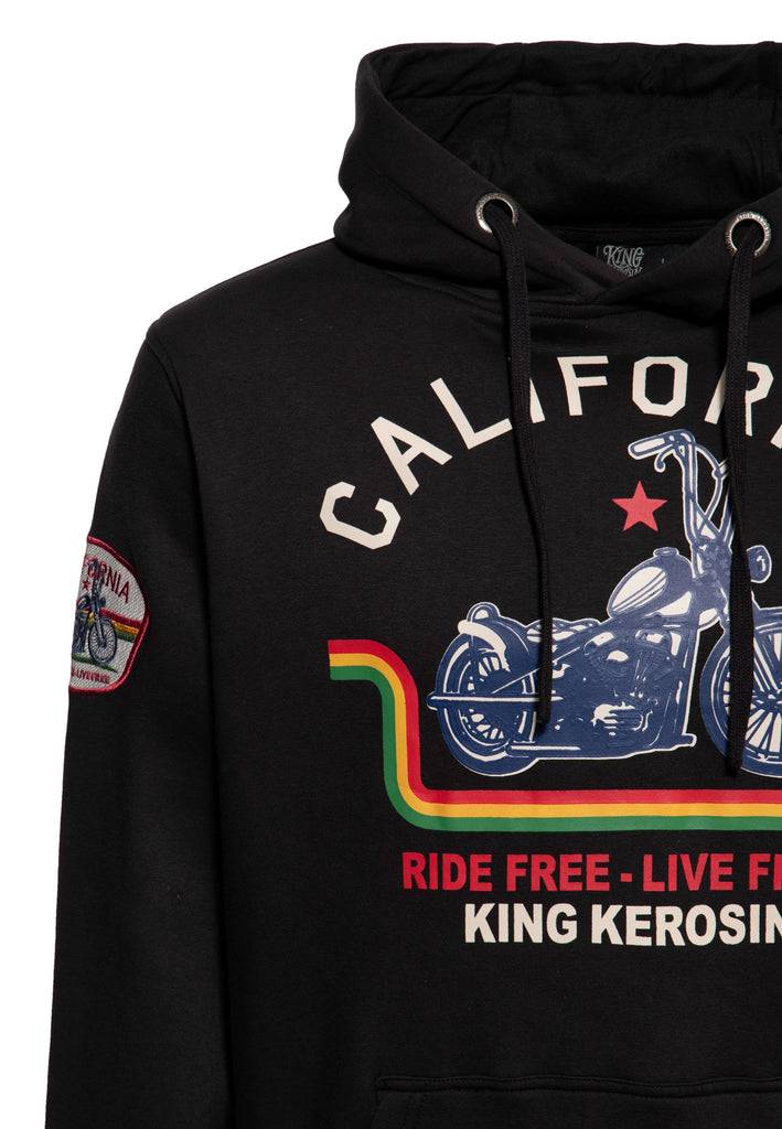 Queen Kerosin Hoodie «California» Wochenangebot