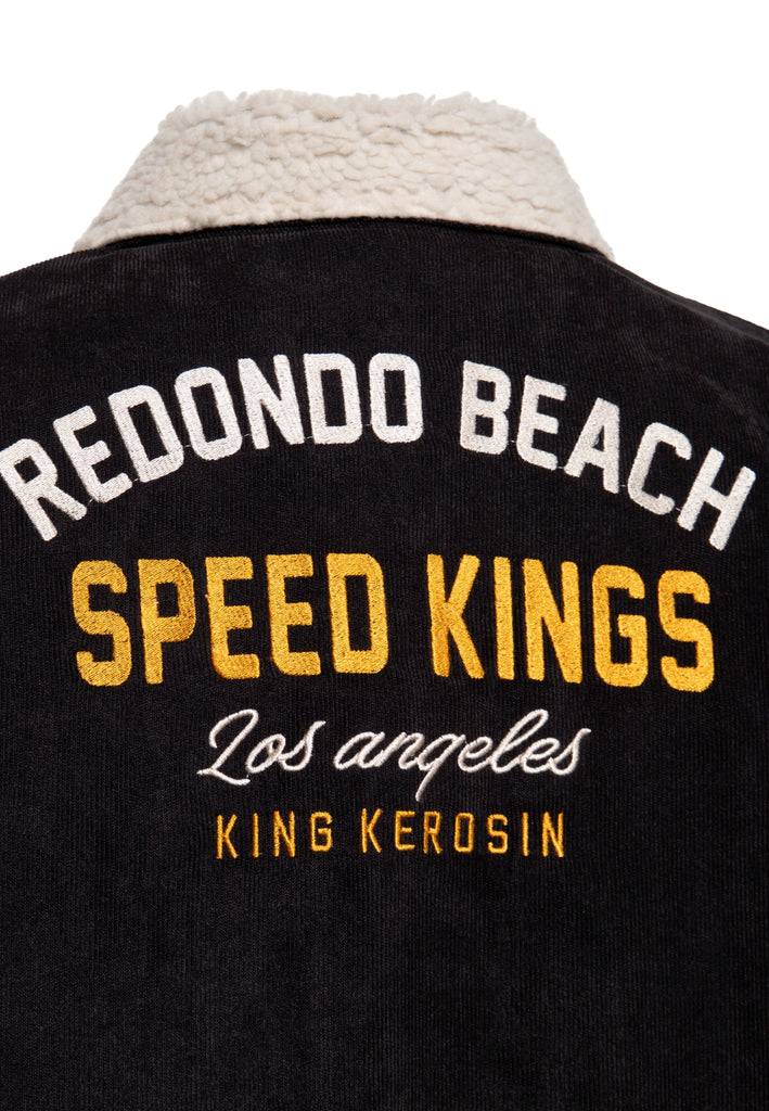 Queen Kerosin Cordjacke «Speed Kings» Begrenzte Freigabe