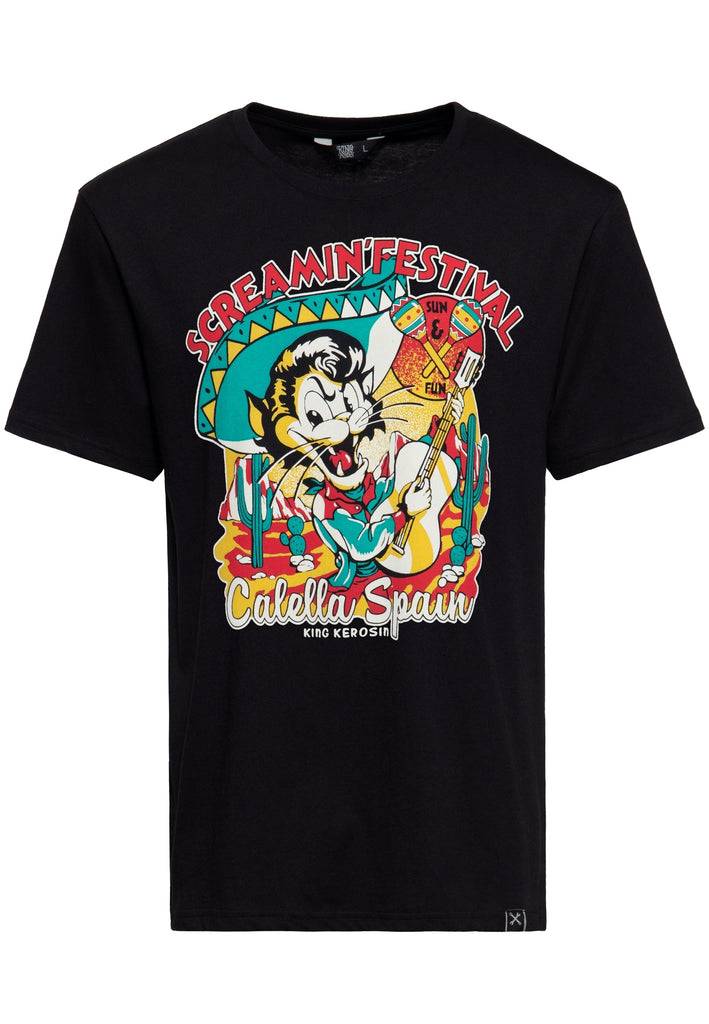 Queen Kerosin T-Shirt «Screamin' - 50s Rock & Rhythm Festival» JETZT KAUFEN