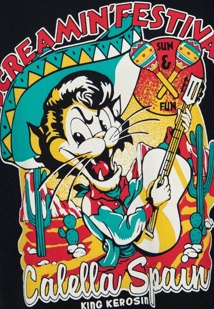 Queen Kerosin T-Shirt «Screamin' - 50s Rock & Rhythm Festival» JETZT KAUFEN