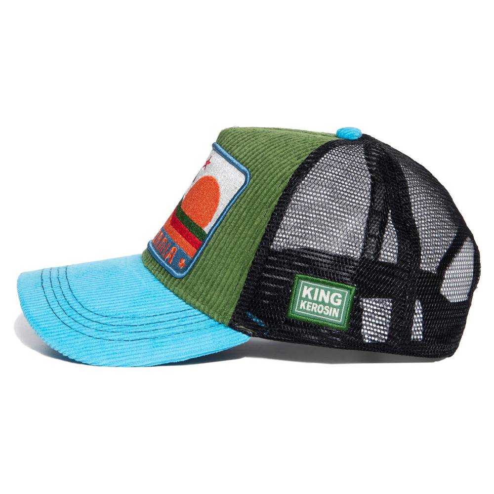 Queen Kerosin Trucker Cap «California» Letzter Tag