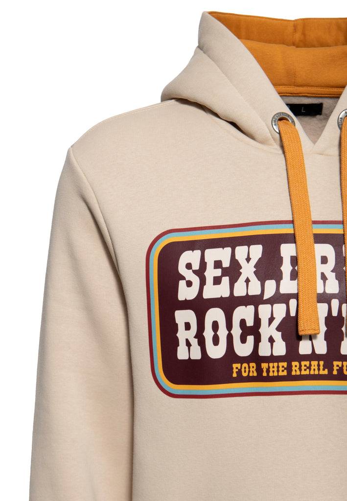 Queen Kerosin Hoodie «Sex, Drugs & Rock 'N' Roll» Bis zu 55% Rabatt