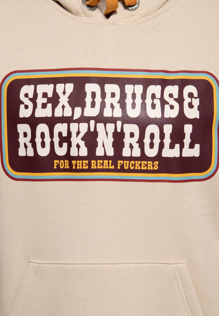 Queen Kerosin Hoodie «Sex, Drugs & Rock 'N' Roll» Bis zu 55% Rabatt