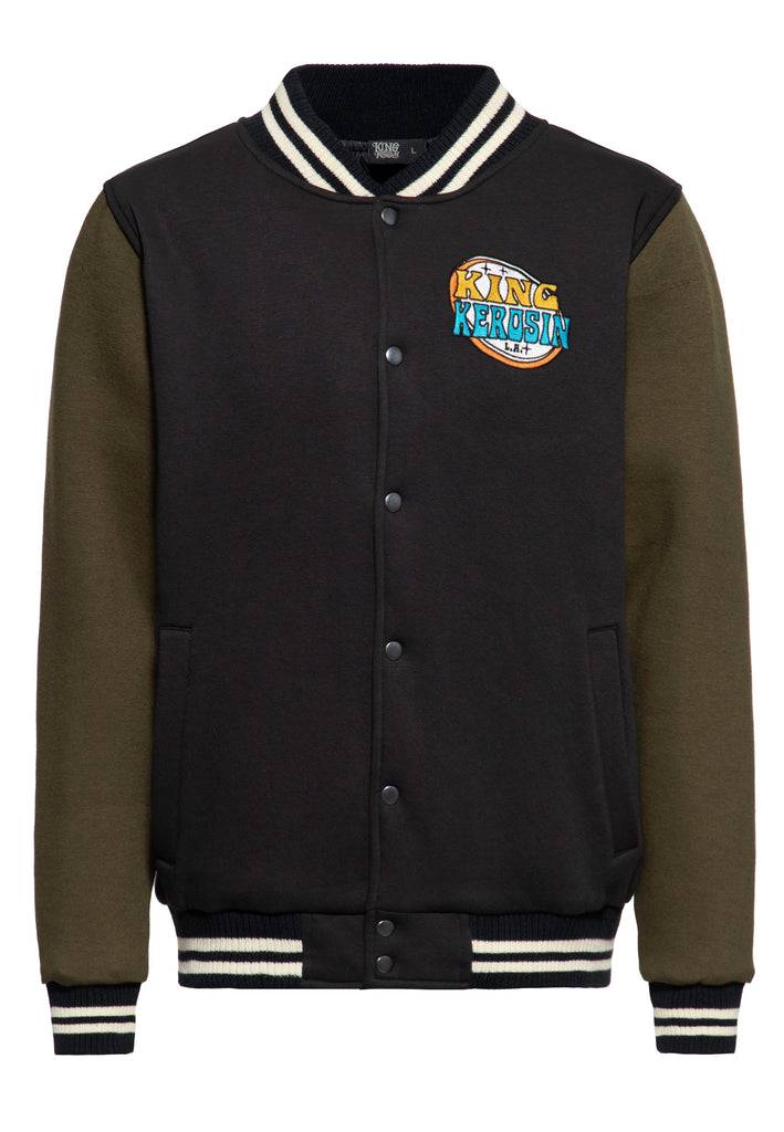 Queen Kerosin College Jacke «Street Fire» Discount Store für neue Produkte
