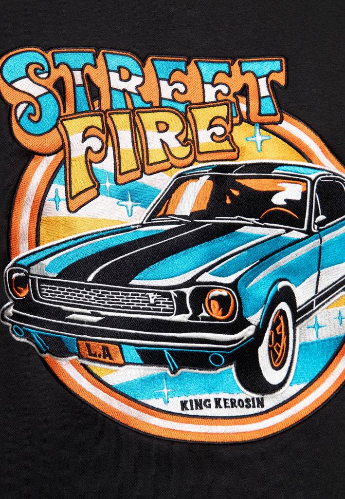 Queen Kerosin College Jacke «Street Fire» Discount Store für neue Produkte