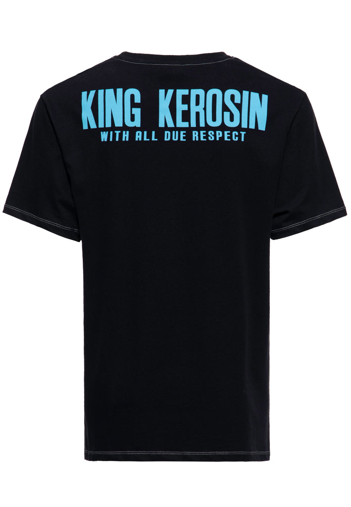 Queen Kerosin T-Shirt «Don't Give a Fuck» Kostenloser Versand international
