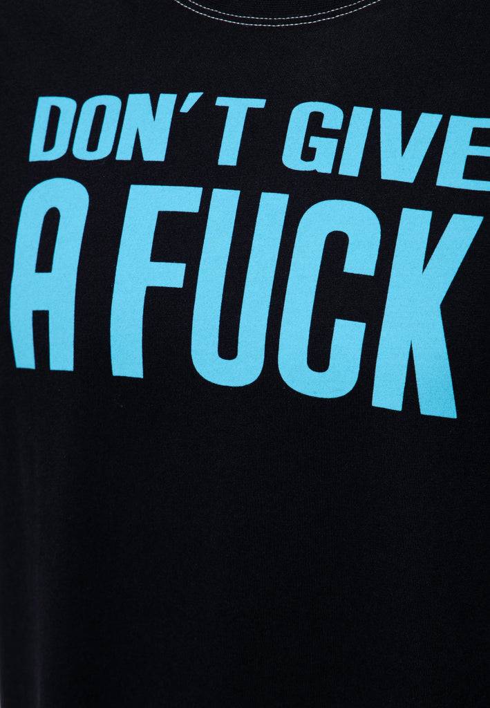Queen Kerosin T-Shirt «Don't Give a Fuck» Kostenloser Versand international