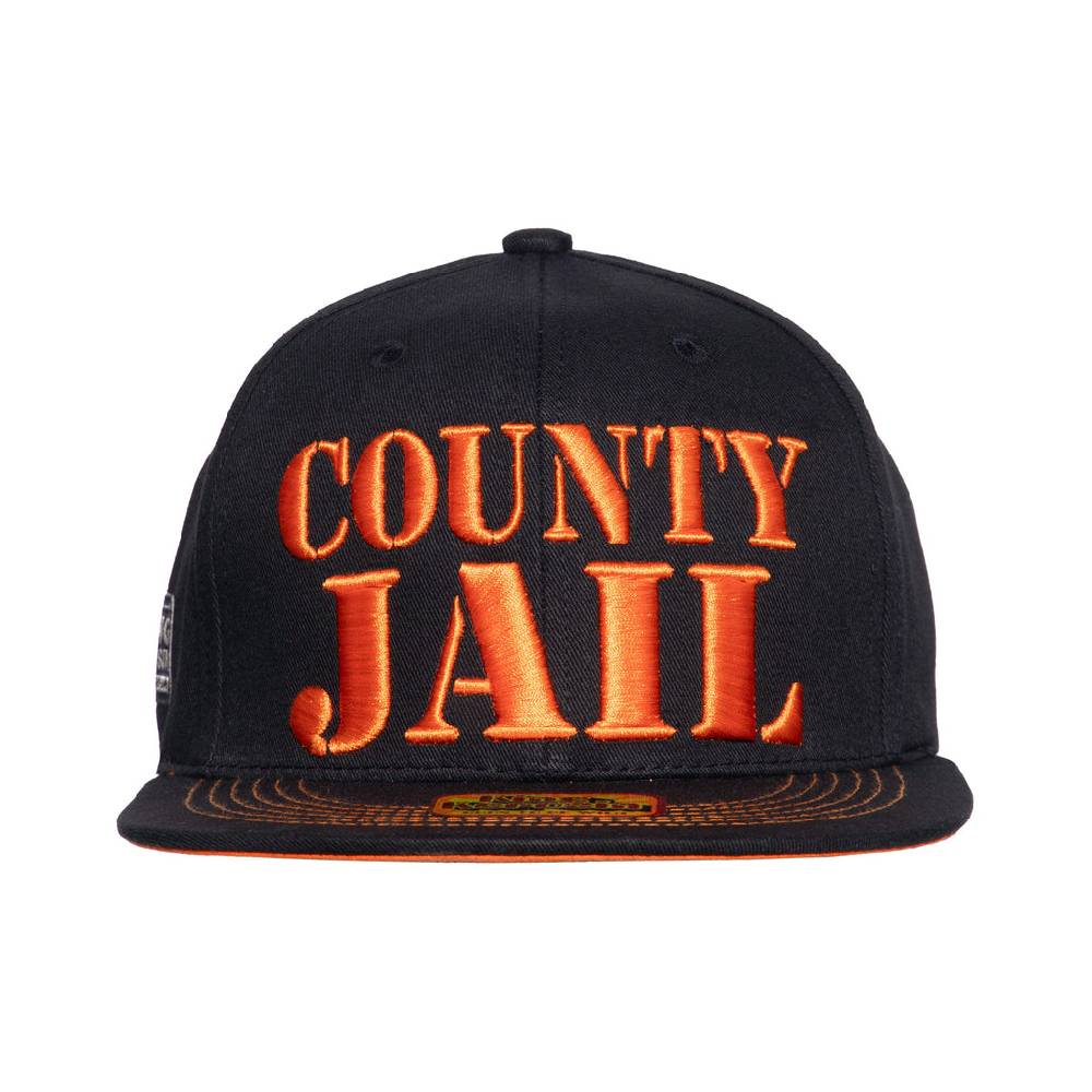 Queen Kerosin Flat Brim Cap «County Jail» Verkauf