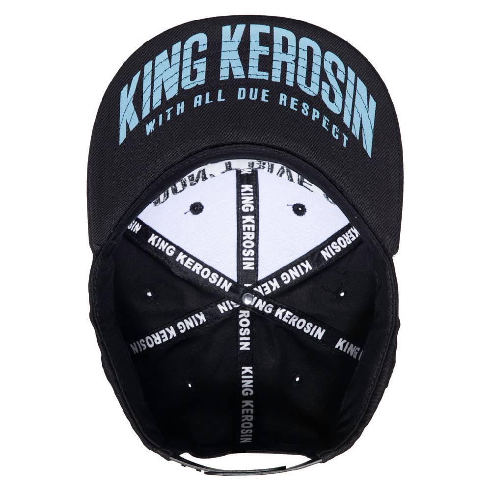 Queen Kerosin Flat Brim Cap «Don't Give A Fuck» Hotsell