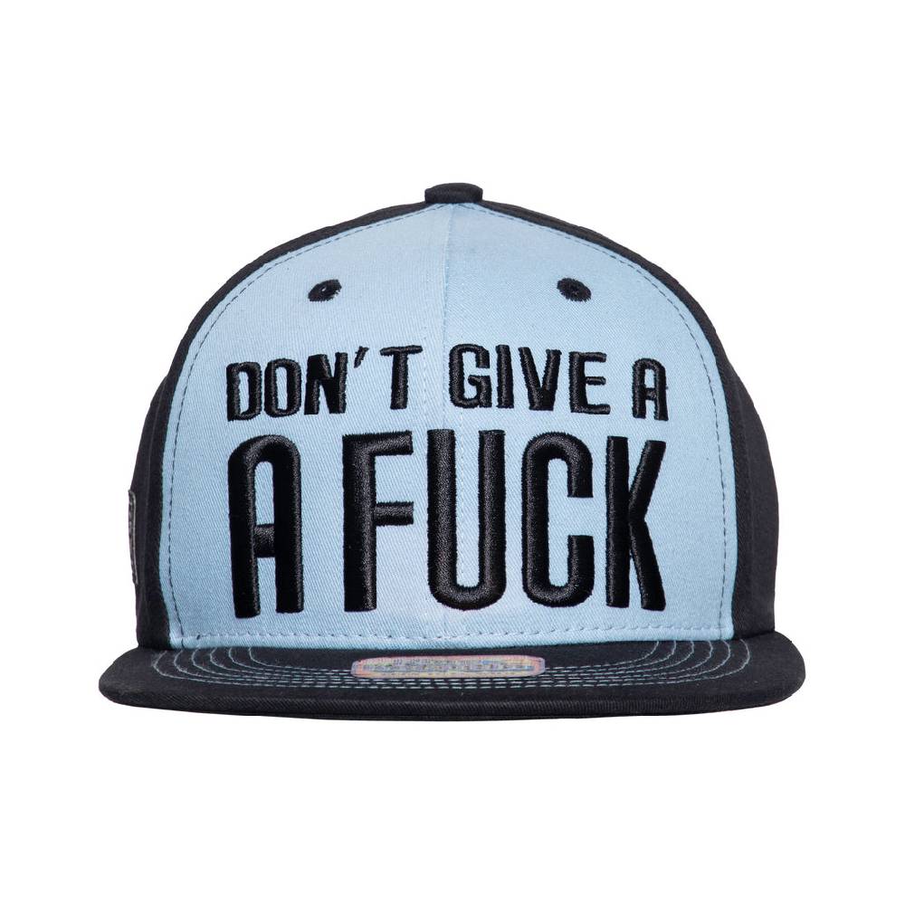 Queen Kerosin Flat Brim Cap «Don't Give A Fuck» Hotsell