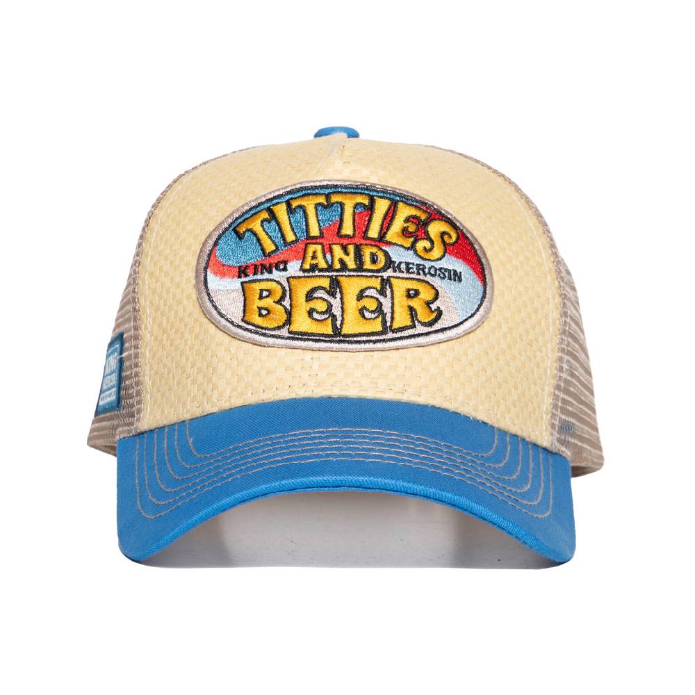 Queen Kerosin Trucker Cap «Titties & Beer» im Angebot