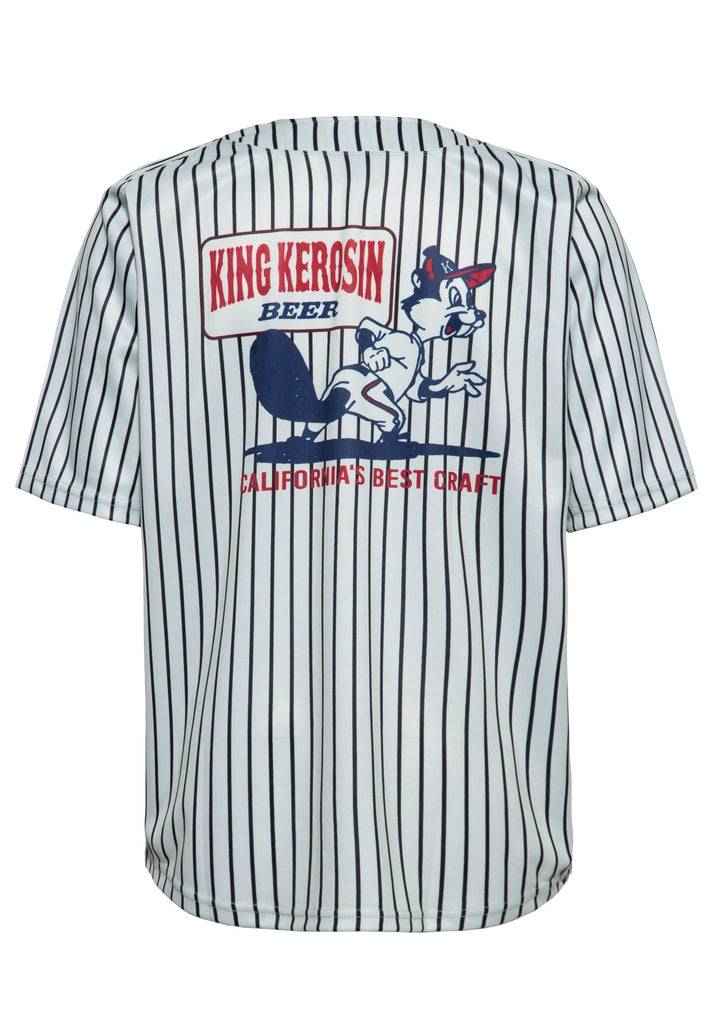 Queen Kerosin Baseballhemd «King Kerosin Beer» Fabrikverkauf