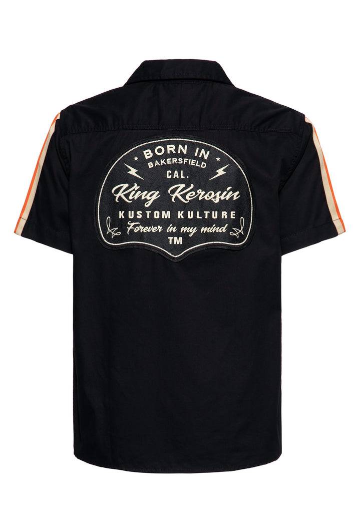 Queen Kerosin Racing-Hemd «Kustom Kulture» Kostenloser Versand