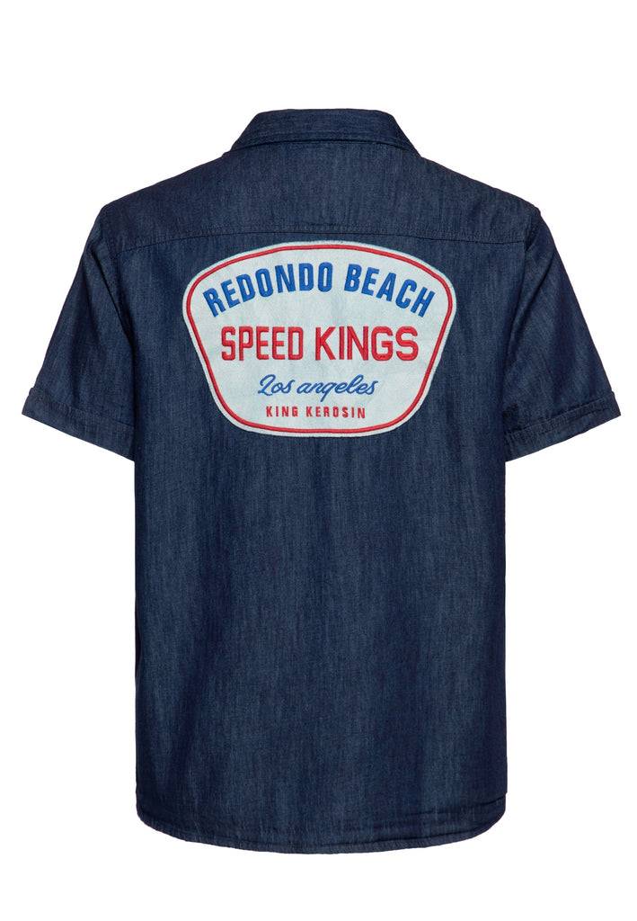 Queen Kerosin Workwear Hemd «Speed Kings» Fabrik Onlineshop