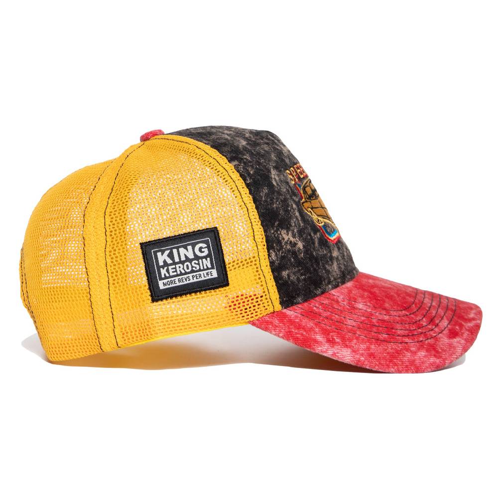 Queen Kerosin Trucker Cap «Speedfreak» Großer Ausverkauf