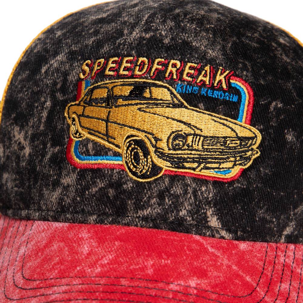 Queen Kerosin Trucker Cap «Speedfreak» Großer Ausverkauf