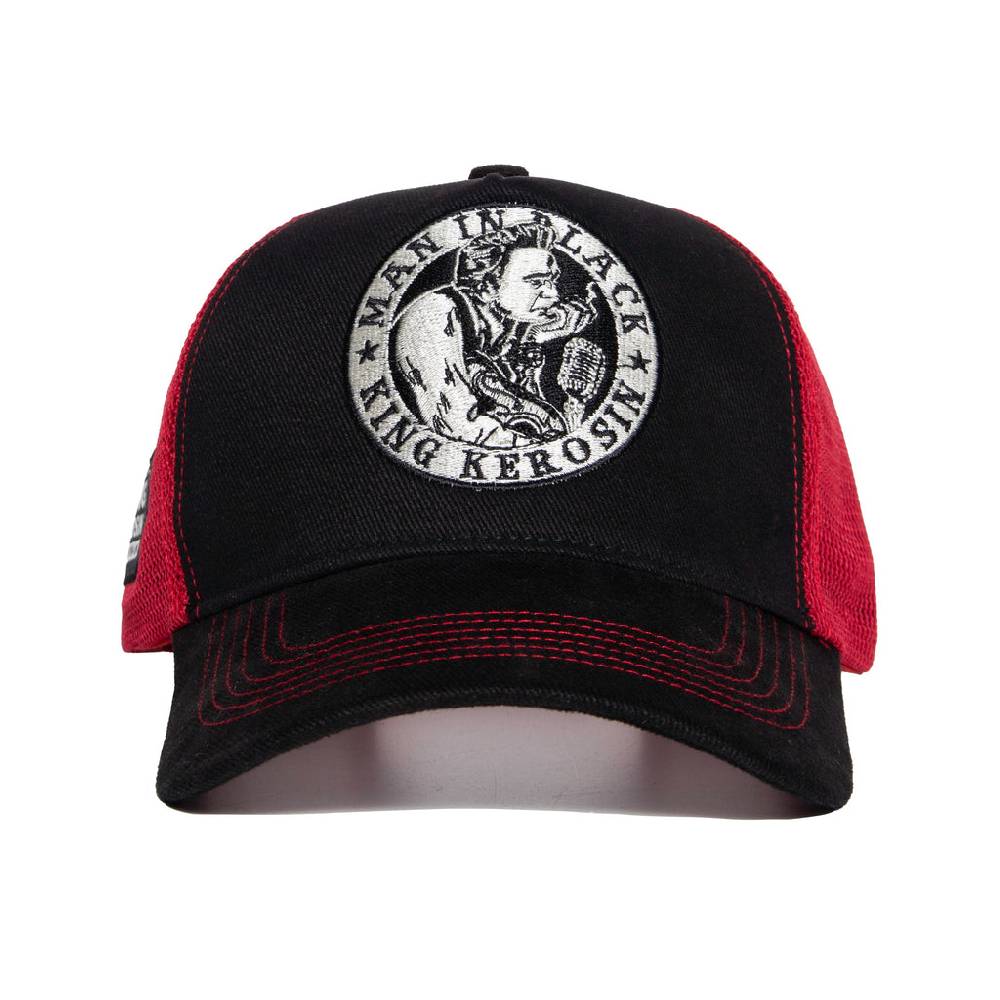 Queen Kerosin Trucker Cap «Man in Black» Online Shopping
