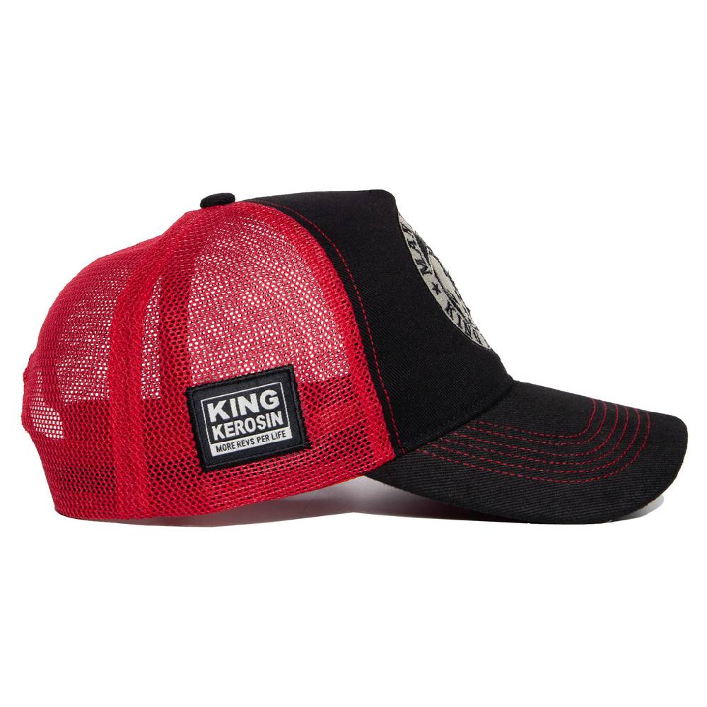 Queen Kerosin Trucker Cap «Man in Black» Online Shopping