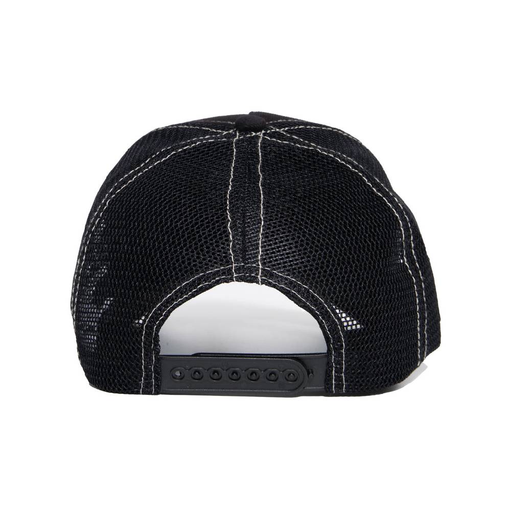 Queen Kerosin Trucker Cap «Man in Black» Preisnachlass