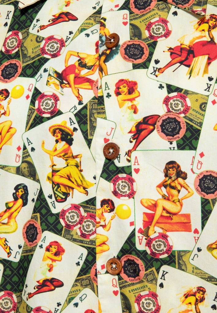 Queen Kerosin Hawaiihemd «Vegas Vibes» Jubiläumsangebot