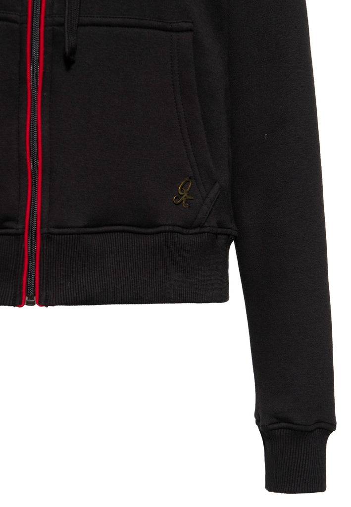 Queen Kerosin Kapuzensweatjacke «Fast & Curvy» Zeitlich begrenztes Angebot