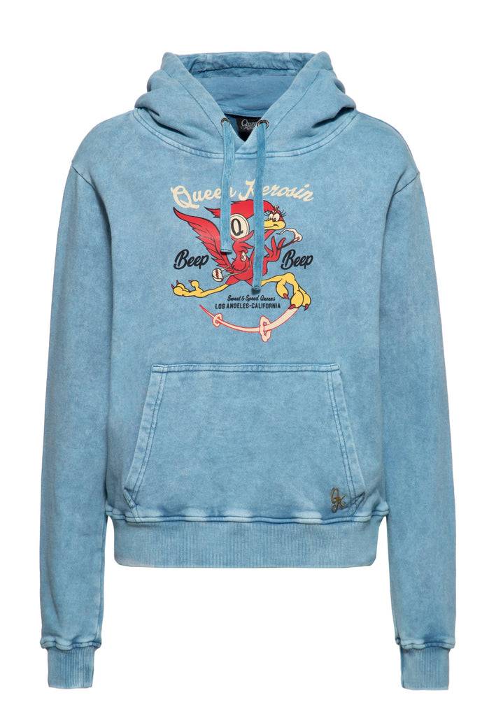 Queen Kerosin Hoodie «Beep Beep» Exklusive Angebote