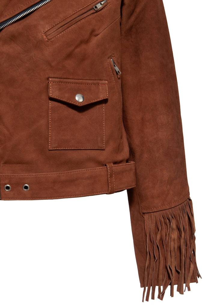 Queen Kerosin Wildleder Jacke Neuheiten