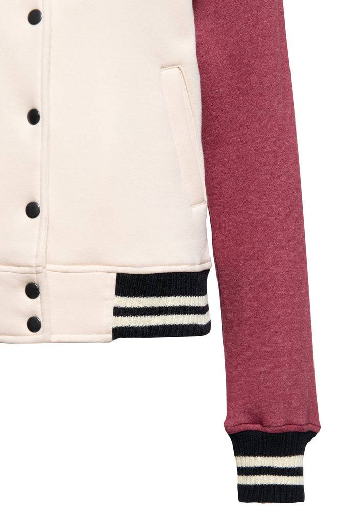 Queen Kerosin College Jacke «Diamonds» Tägliche Deals