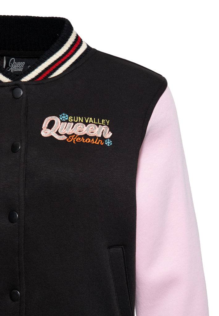 Queen Kerosin College Jacke «Sun Valley» Sonderangebote