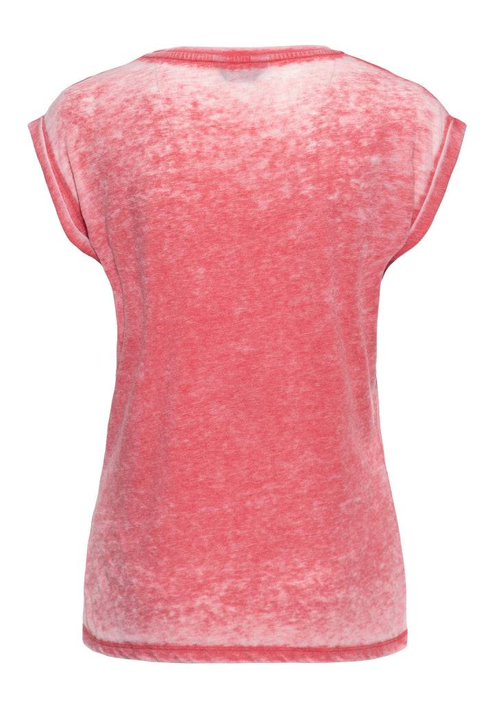 Queen Kerosin Enzym Wash T-Shirt «Super Cutie» Super Sparpreis
