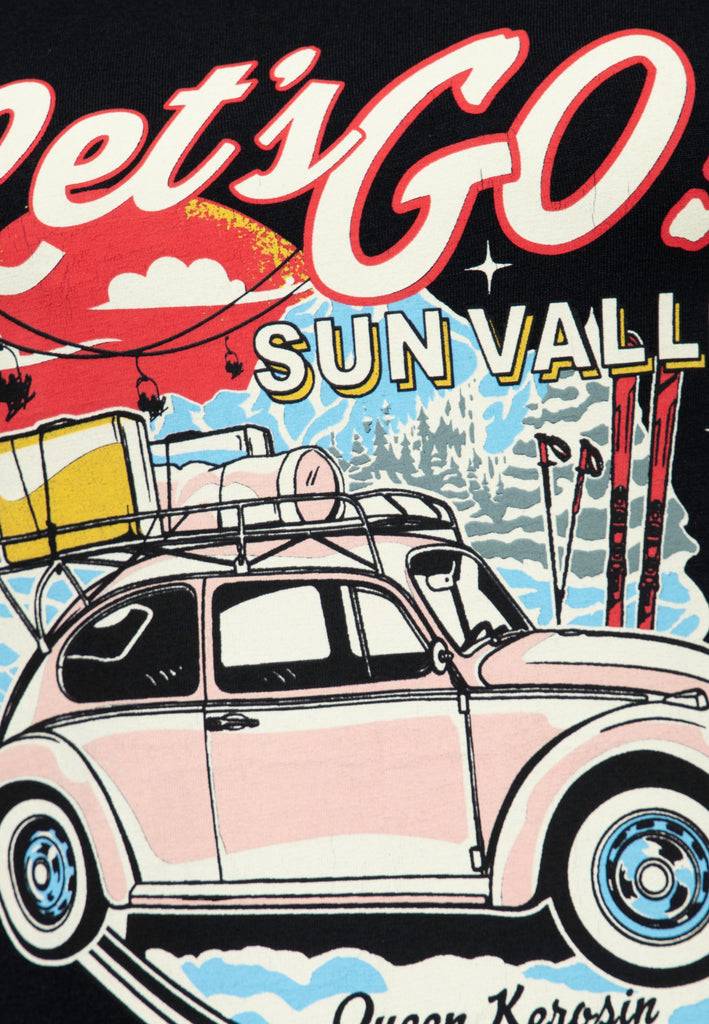 Queen Kerosin T-Shirt «Sun Valley» Letzter Tag