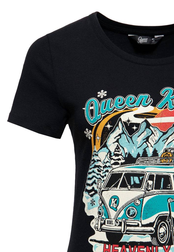 Queen Kerosin T-Shirt «Heavenly Valley» Zeitbegrenzte Promotion