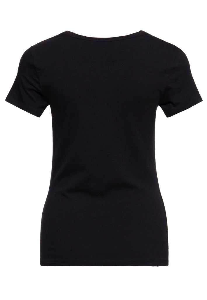 Queen Kerosin T-Shirt «Beep Beep» Bis zu 60% Rabatt