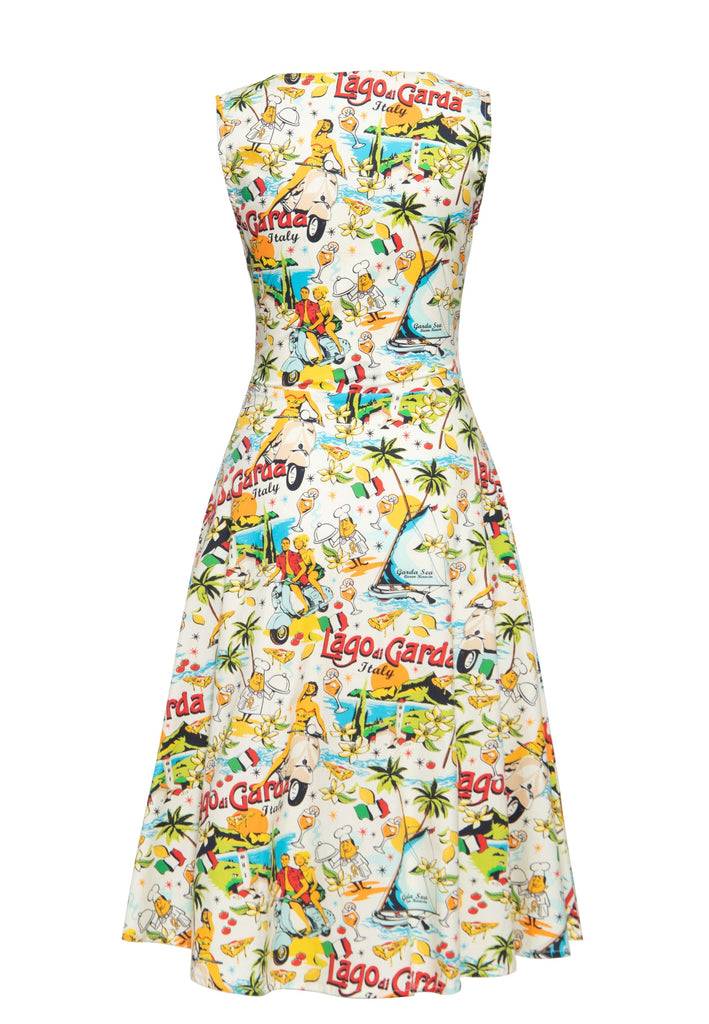 Queen Kerosin Swingkleid «Lago di Garda» Bis zu 65% Rabatt