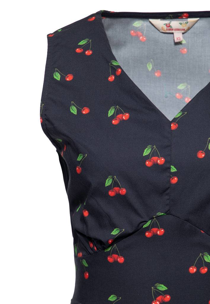 Queen Kerosin Swingkleid «Cherry» Vierteljährliche Förderung