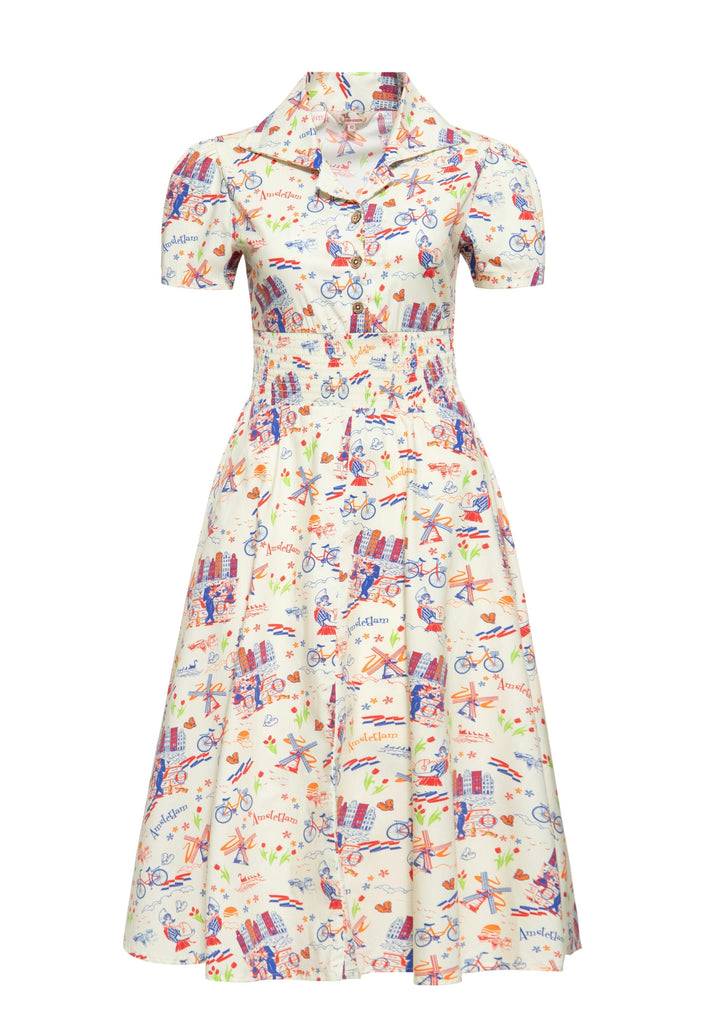 Queen Kerosin Swingkleid «Amsterdam» Discount Store für neue Produkte