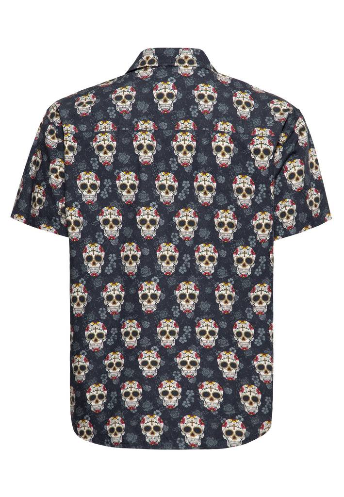 Queen Kerosin Hemd «Calavera» Speichern exportieren