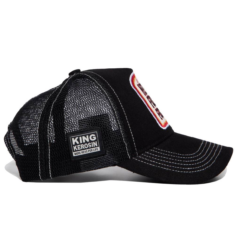 Queen Kerosin Trucker Cap «Never Fuck A Fucker» Lucki Maurer Edition 50% Rabatt für begrenzte Zeit